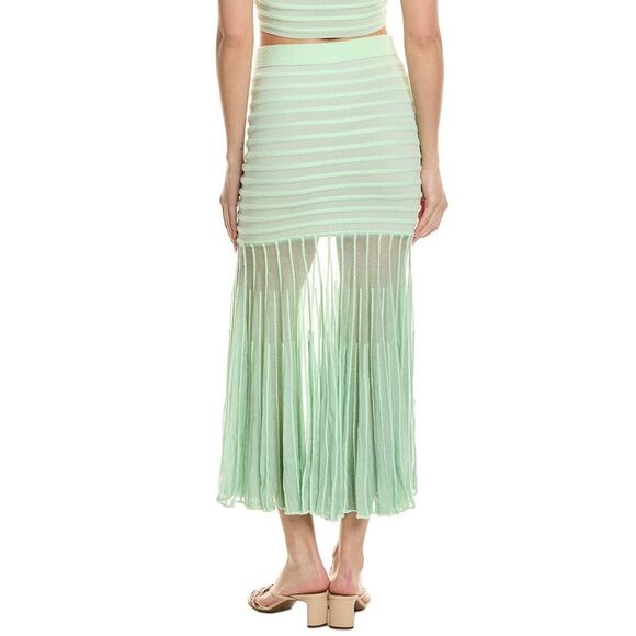 Alexis Mint Green Midi Skirt - Picture 2 of 3